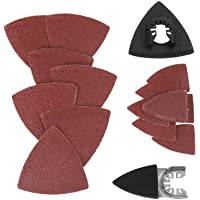 Almohadillas de lijado para multiherramienta oscilante: kit de lijado de 82 piezas Herramienta multiuso oscilante…
